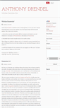 Mobile Screenshot of anthonydrendel.com